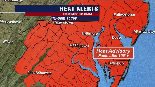 Extreme heat continues Wednesday; severe afternoon storms possible