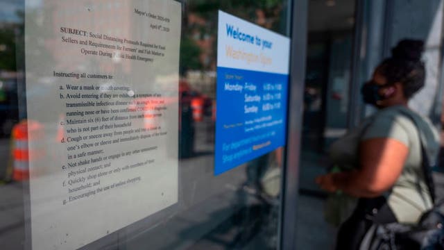 DC mayor advises businesses to call the police if customers aren't following mask mandate