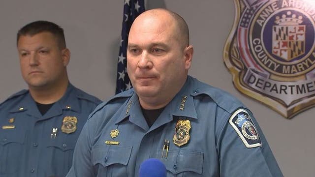 Anne Arundel County police chief Timothy Altomare announces surprise retirement