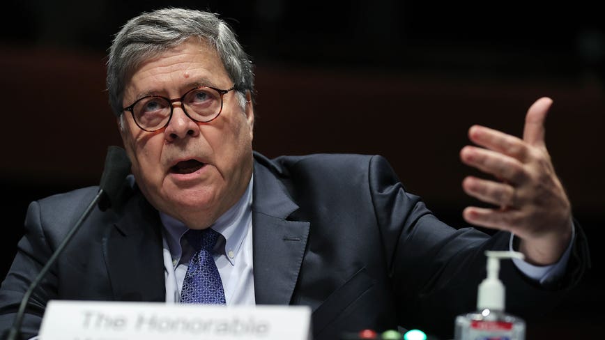 AG Barr says unrest not linked to Floyd, defends feds' response
