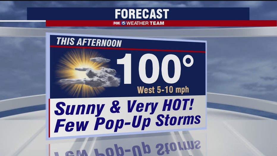 Dangerous heat, humidity Monday in DC region with heat index values ...