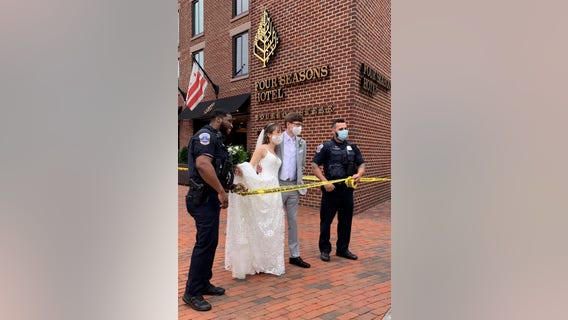 DC firefighters crash wedding after blaze breaks out at Four Seasons hotel