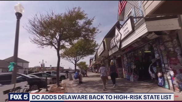 DC adds Delaware back to high-risk state list