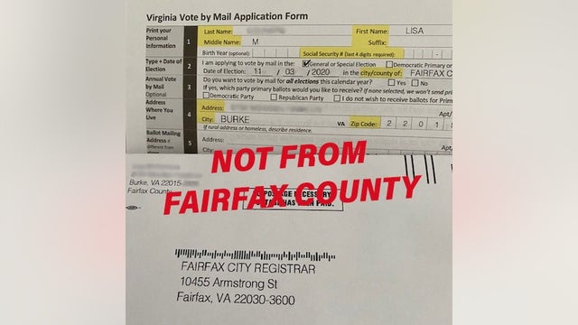 Virginia election officials alerting voters of potentially misleading mailing