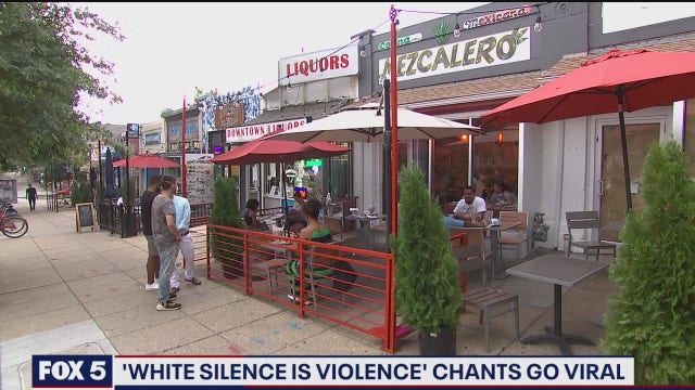 DC Mayor Muriel Bowser says outdoor diners should call police if confronted by protesters