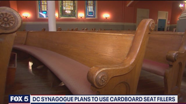 DC synagogue plans to use cardboard seat fillers during Jewish High Holidays