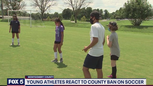 Montgomery County soccer players confront possibility of fall without soccer