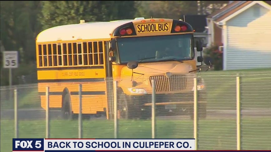Back to school in Culpeper County