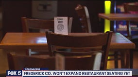 Frederick County executive holds back on increasing capacity in restaurants after surge in COVID-19 cases 