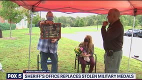 Spotsylvania County Sheriff’s Office replaces Marine Corps Vietnam veteran’s medals