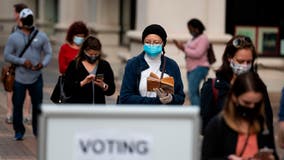 Virginia early voting opens with long lines, big turnout