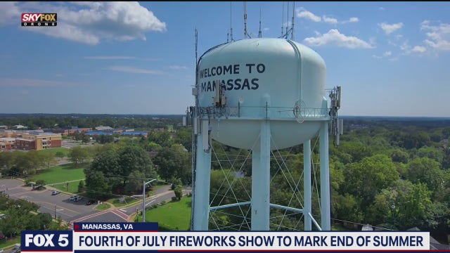 Manassas fireworks show to mark end of summer