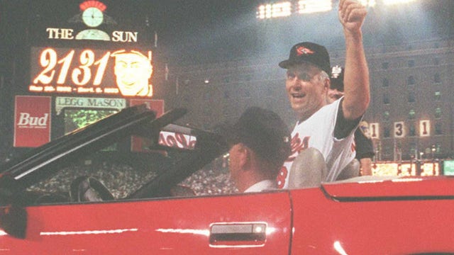 Iron streak, golden memory: Ripken embraces 2,131st game 25 years later