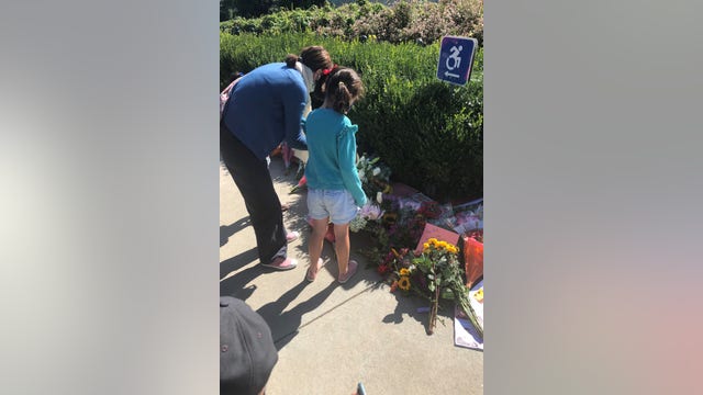 Makeshift memorial for Ruth Bader Ginsburg grows outside Supreme Court Building