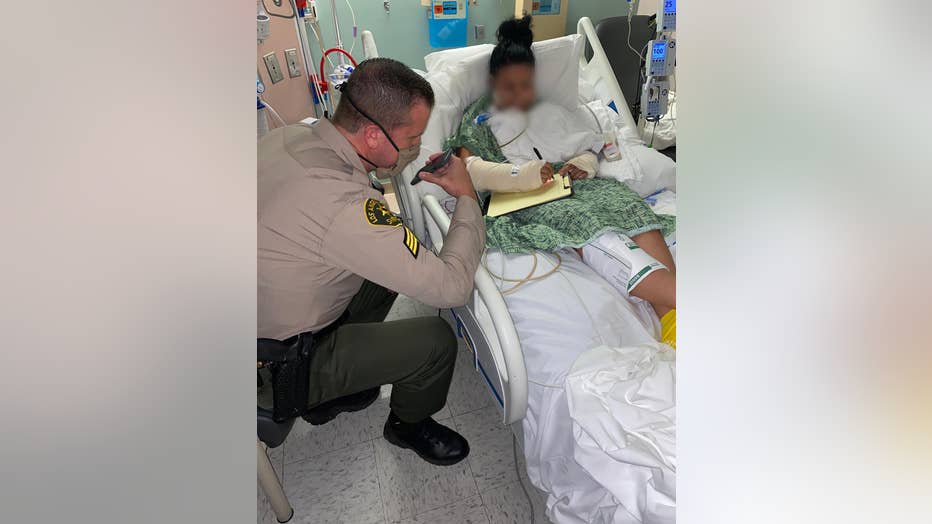 LASD deputy shot in compton ambush call from President Trump