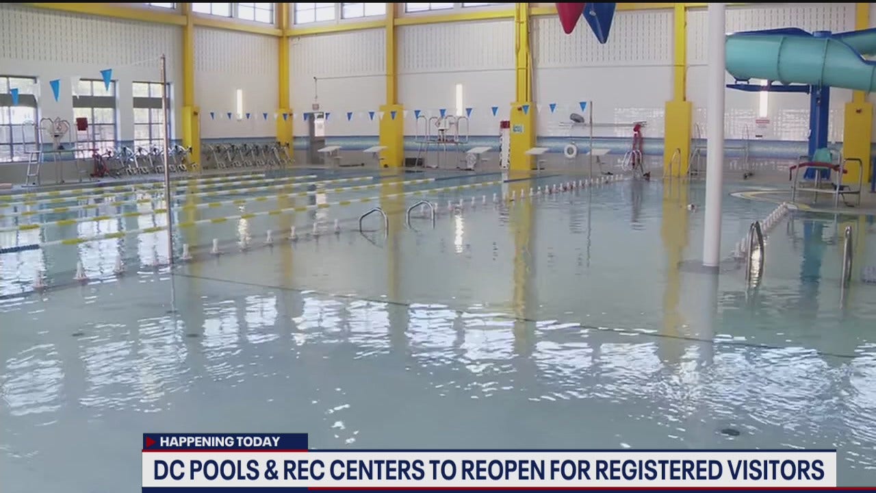 DC reopens some indoors pools, fitness centers for registered visitors