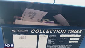 Cellphone videos show overflowing mailboxes in parts of DC and Montgomery County