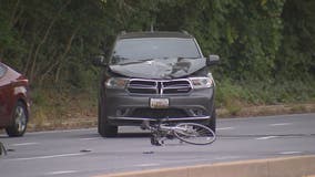 Bicyclist dead after being struck by unmarked DC police SUV