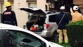 Car crashes into Bladensburg apartment building forcing dozens from their homes