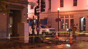 Georgetown water main break causes morning traffic delays