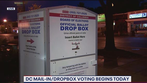 DC mail-in-ballot drop box locations now available across District