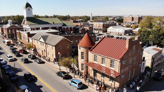 Early voting begins in West Virginia with long lines, some parking tickets