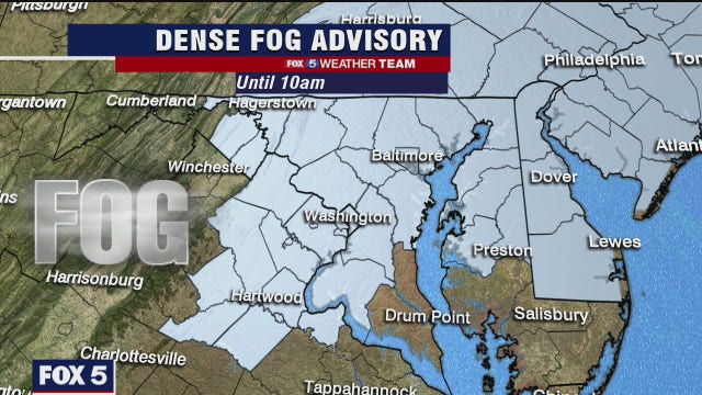 Foggy start with afternoon sunshine Thursday; highs around 80