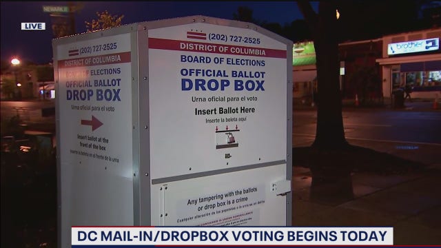 DC mail-in-ballot drop box locations now available across District