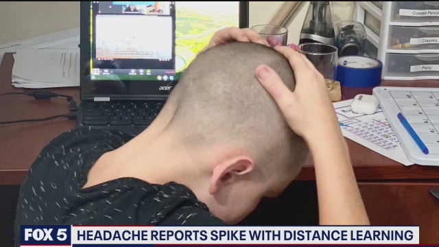 Children’s National Hospital studying whether increased headaches in kids is connected to virtual learning