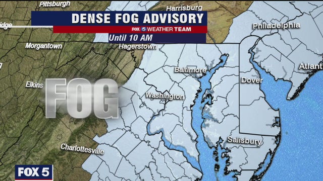 Morning fog, afternoon sunshine Wednesday with highs in the 80s
