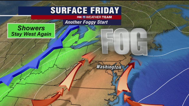 Early fog Friday with sunshine and mild temperatures by afternoon