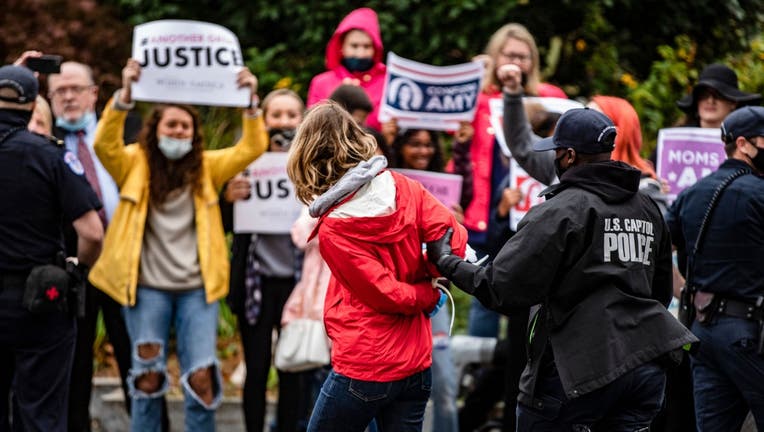 Supreme Court protester arrested