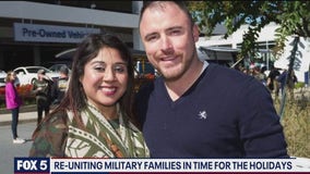 Local nonprofit helps reunite military families in time for the holidays