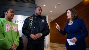 'Excited,' 'empowered' and 'not surprised:' Howard U. community reacts to Harris' historic moment