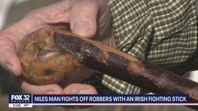 Niles man fights off robbers with an Irish fighting stick