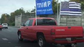 'Trump Train' takes over Beltway traffic around nation's capital