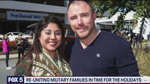 Local nonprofit helps reunite military families in time for the holidays