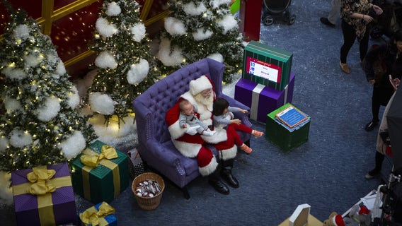 Where you can visit Santa in the DMV this holiday season
