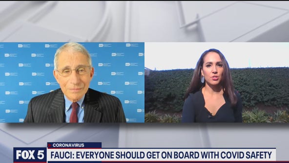 Dr. Fauci says everyone should get on board with COVID safety