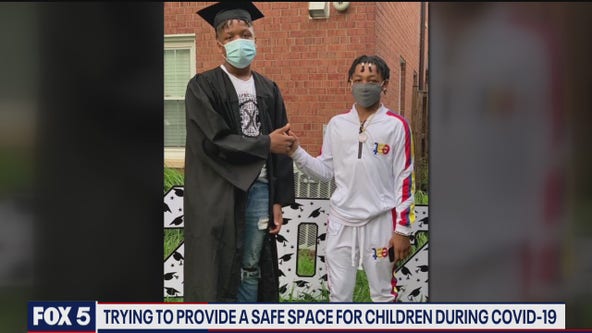 Trying to provide a safe space for children during COVID-19