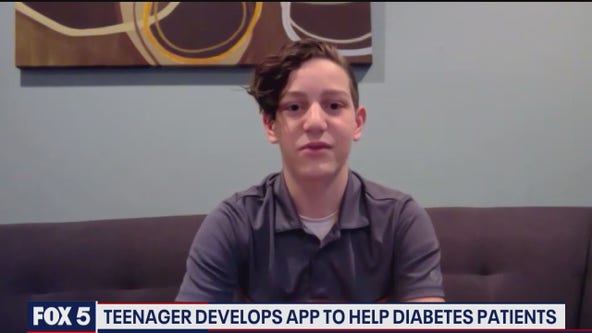 Local teen develops app to help young people with diabetes