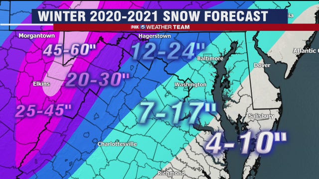 DC winter outlook: Snowier than last year, but still below normal