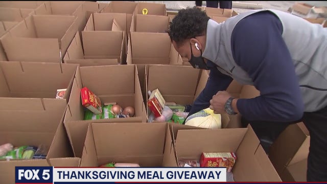 Despite COVID, volunteers worked hard to ensure a warm Thanksgiving meal