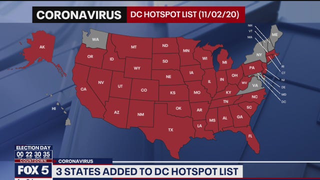 California, New Jersey added to DC's 'high risk' list