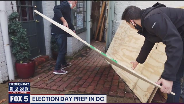 Some DC businesses prepare for the worst as Election Day approaches