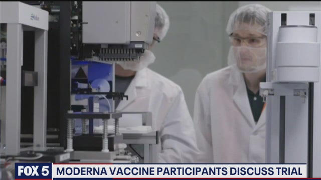 Coronavirus vaccine test participants talk about the experience