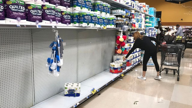 Stores experiencing second wave of panic buying