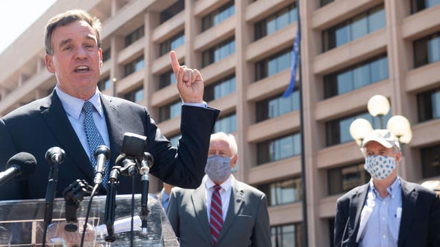 Democrat Warner weathers Virginia Senate seat challenge from GOP’s Gade