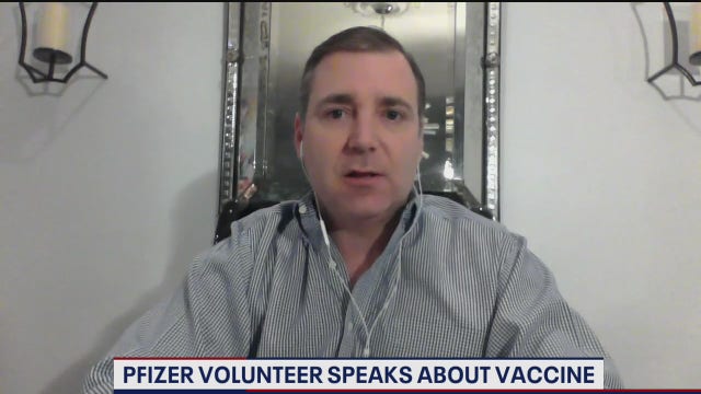 Pfizer coronavirus vaccine volunteer describes side effects, urges others to 'get it' ASAP