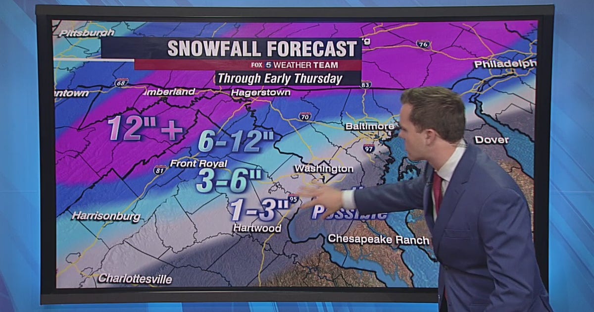 DC region braces for snow, sleet and rain as winter weather takes aim ...